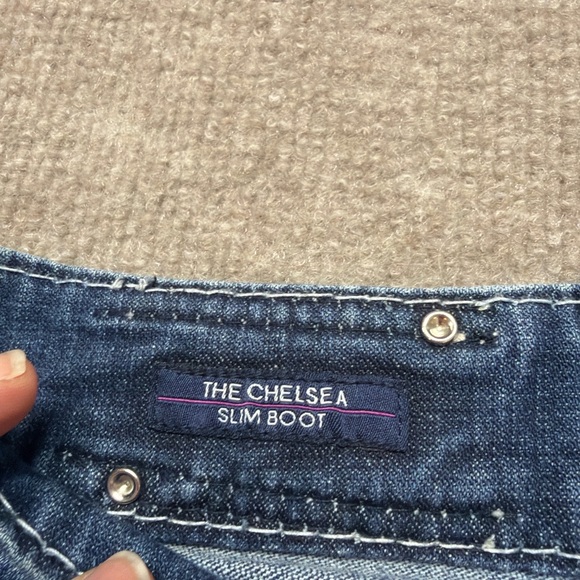 Vigoss “The Chelsea” Slim Boot Jeans Women’s Size 7/8, Length 31 1668 - Picture 4 of 8